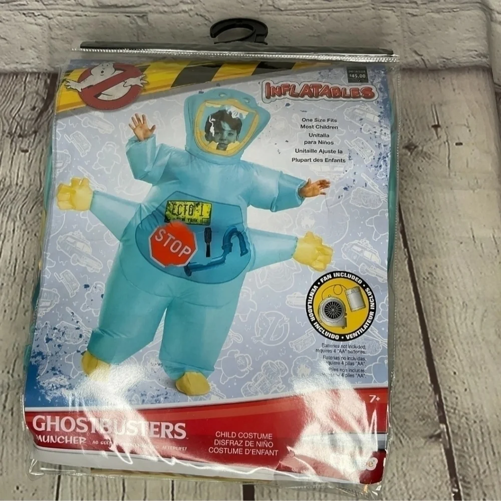 Ghostbusters Afterlife Muncher Inflatable Halloween Costume Child's One Size - Picture 3 of 11
